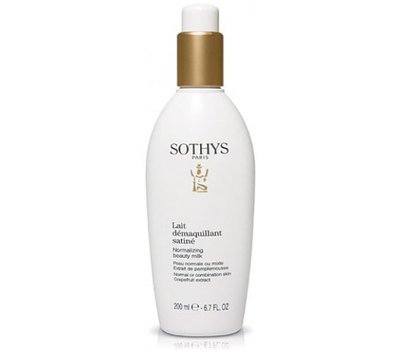 Молочко для снятия макияжа для нормальной и смешанной кожи Sothys Make-up Removal Normalizing Be