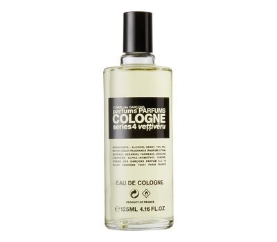 Comme des Garcons Series 4 Cologne : Vettiveru 37638