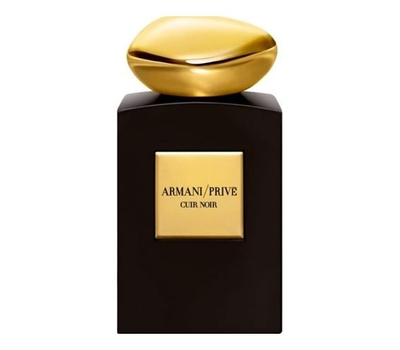 Armani Prive Cuir Noir